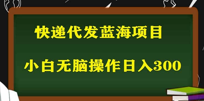 2023最新蓝海快递代发项目，小白零成本照抄云富网创-网创项目资源站-副业项目-创业项目-搞钱项目云富网创