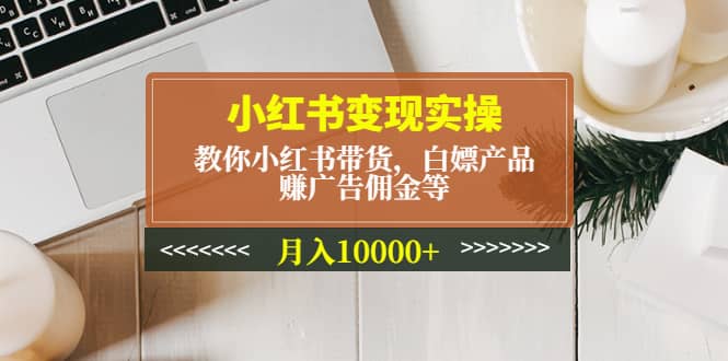 小红书变现实操：教你小红书带货，白嫖产品，赚广告佣金等云富网创-网创项目资源站-副业项目-创业项目-搞钱项目云富网创