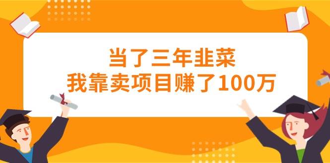 当了三年韭菜我靠卖项目赚了100万云富网创-网创项目资源站-副业项目-创业项目-搞钱项目云富网创